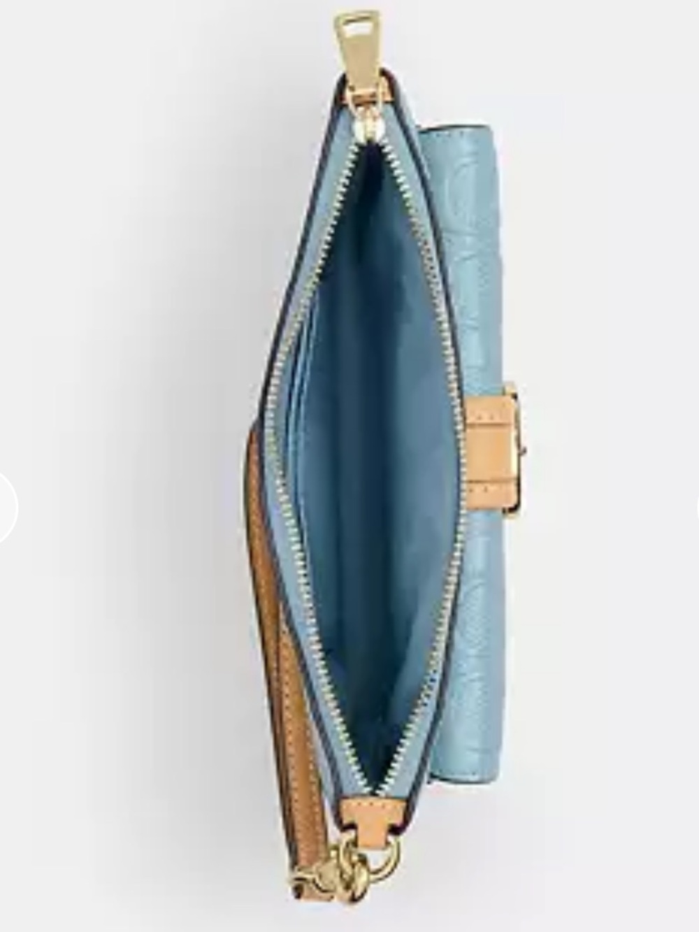 Coach Ashton Wristlet In Signature Leather NWT - Picture 3 of 4